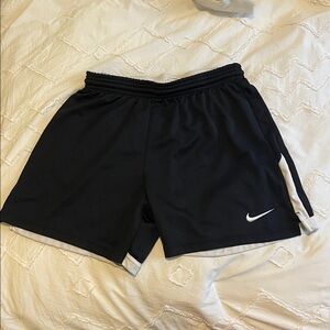 Nike Black and White Athletic Shorts